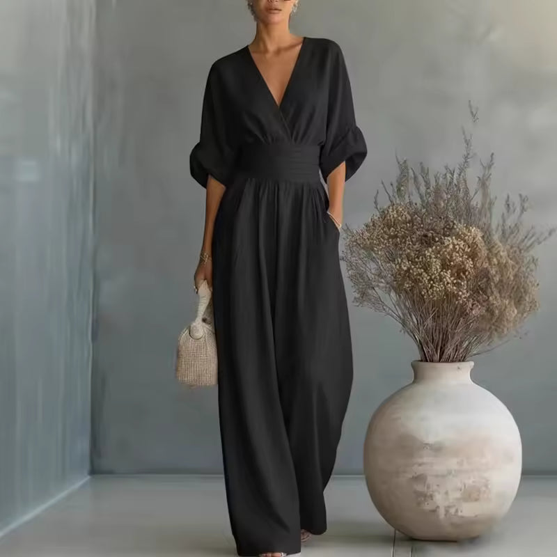 Georgina | Elegant Wide-Leg Jumpsuit