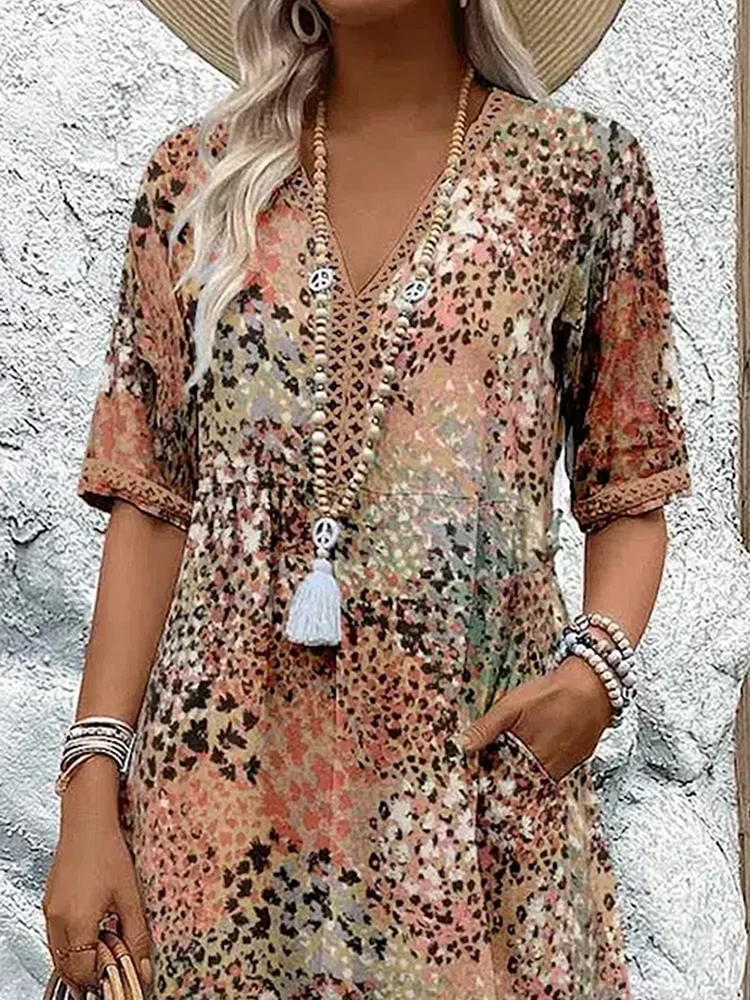 Susan | Vibrant Midi Dress