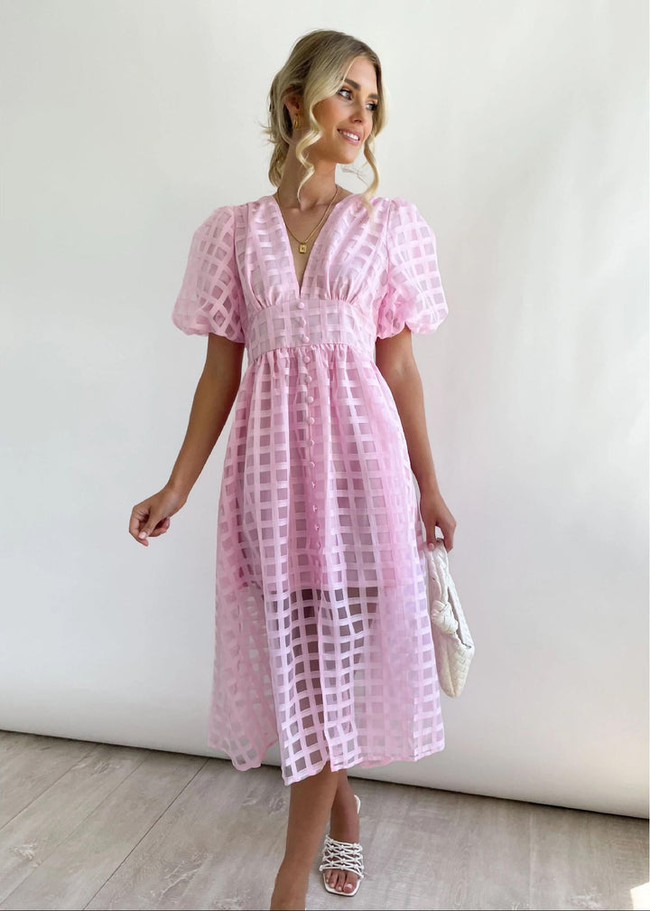 Julia - Elegant Summer Midi Dress