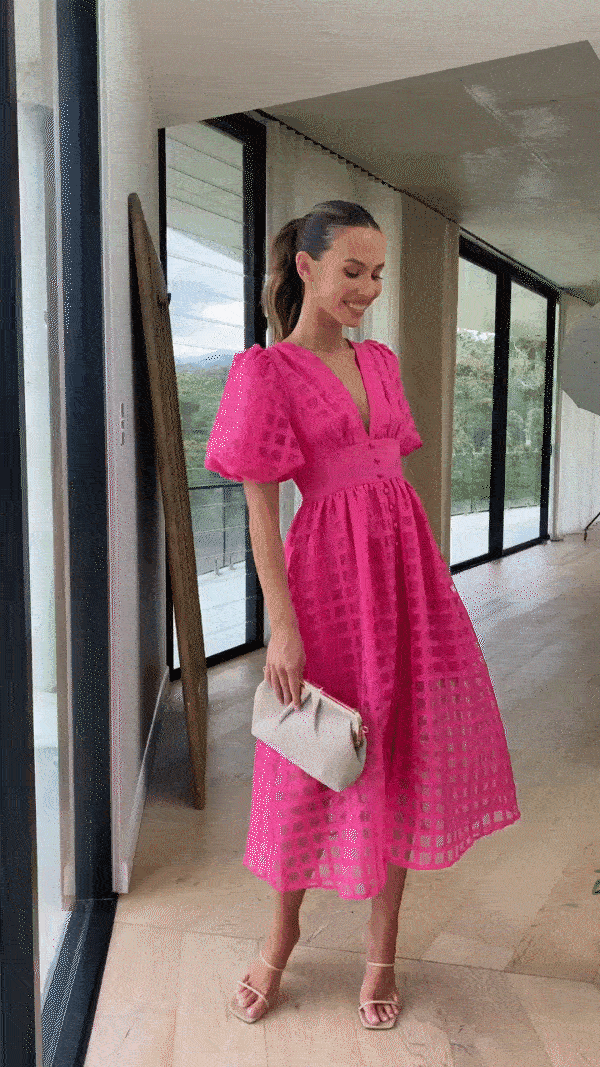 Julia - Elegant Summer Midi Dress