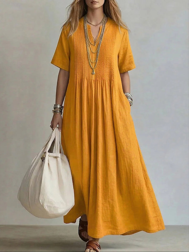 Noor | Elegant Pleated Dress