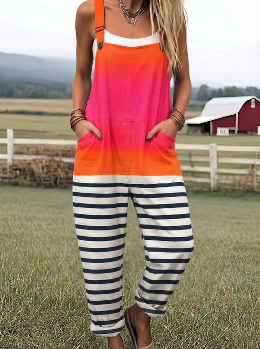LS™ | Vintage Printed Jumpsuit