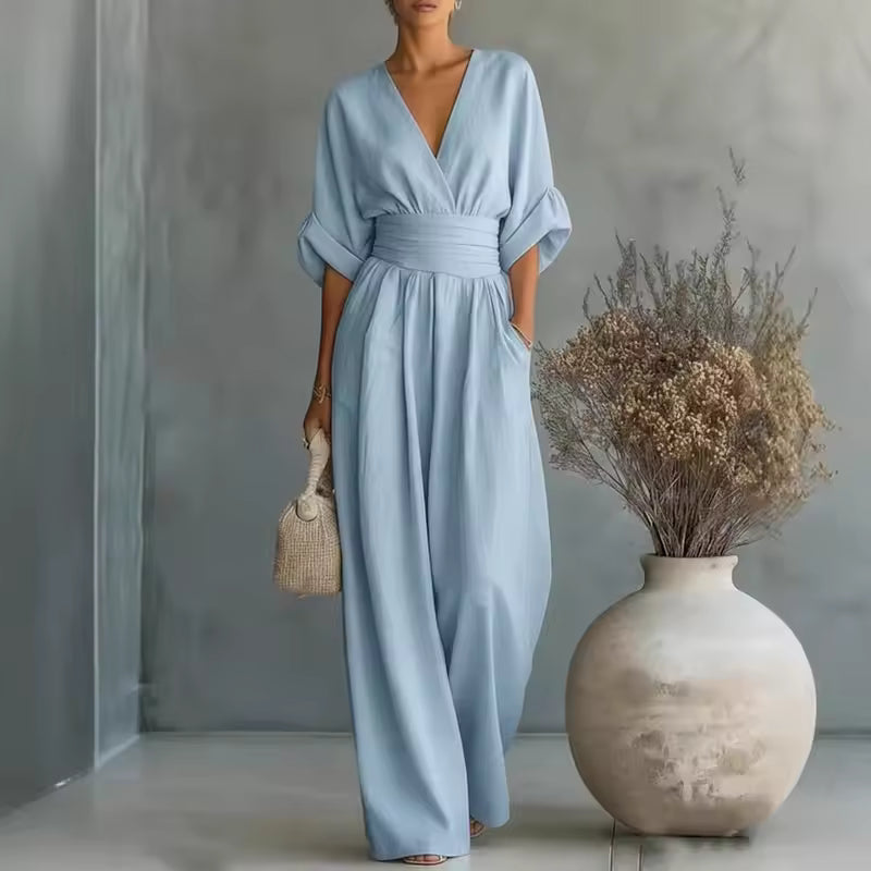 Georgina | Elegant Wide-Leg Jumpsuit